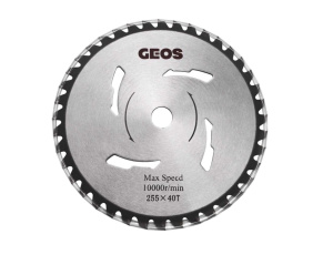 Нож GEOS 255 мм, 25.4 мм, 40 зубцов для мотокос