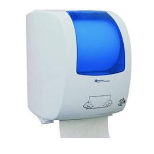 Автоматический держатель бумажных полотенец в рулонах MERIDA TOP MAXI (синий) CTN301