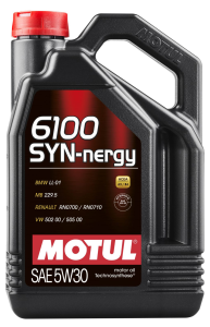Моторное масло MOTUL 6100 SYN-NERGY 5W30 (5 л.)