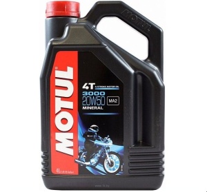 Моторное масло MOTUL 3000 4T SAE 20W50 (4 л)
