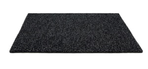 Коврик придверный ворсовый Magic Carpet, 60x40 см, чёрный
