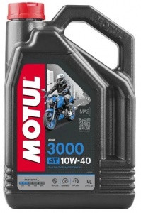 Моторное масло MOTUL 3000 4T SAE 10W40 (4 л.) 104046