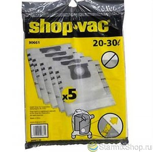Фильтр-мешки для пылесосов Shop-Vac бумажные 20/30 л (5 шт.) 9066129