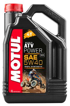 Моторное масло MOTUL ATV Power 4T 5W40 (4 л)