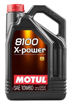 Моторное масло MOTUL 8100 X-power 10W60 (5 л.)