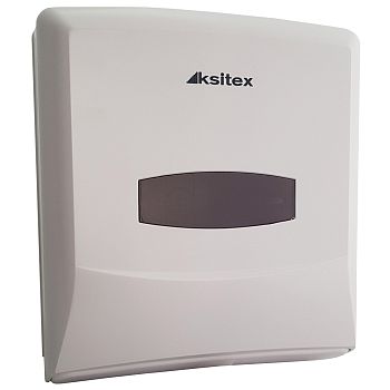 Диспенсер листовых полотенец Ksitex TH-8238A (белый)