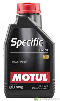 Моторное масло MOTUL Specific RN 0720 5W30 (1 л.)