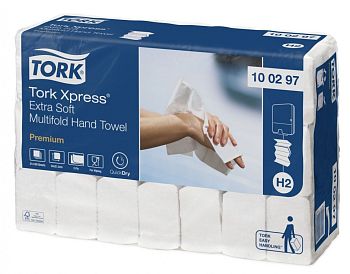 100297 Tork Xpress® листовые полотенца Multifold ультрамягкие