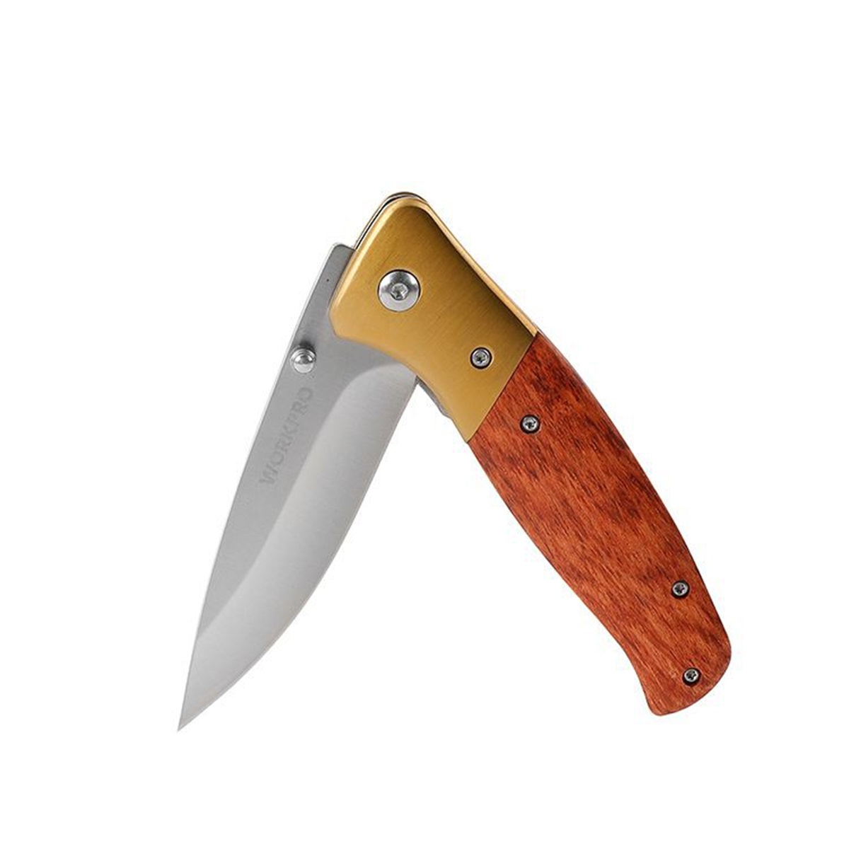 Нож складной с деревянной ручкой  105/240 мм  WORKPRO