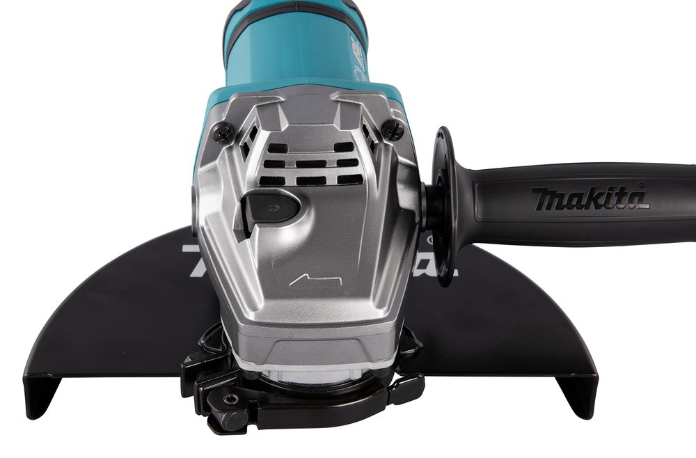 Угловая шлифмашина аккумуляторная Makita GA038GT201 XGT BL 40В, 230 мм, 6600 об/мин, 2х5,0 Ah