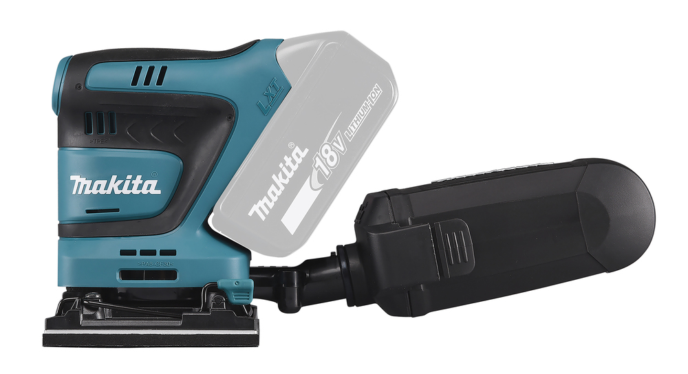 Вибрационная шлифмашина аккумуляторная Makita DBO480Z LXT 18В, 14000 об/мин, без акб и ЗУ