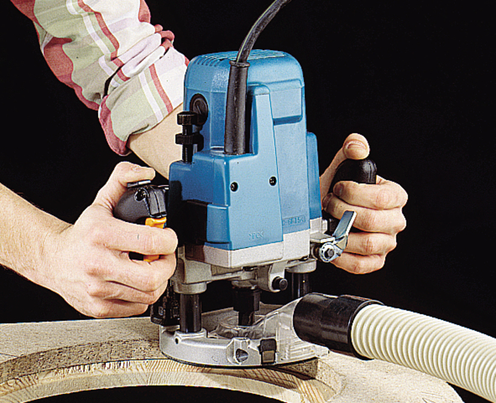 Фрезер электрический Makita 3612C 1850 Вт, 12 мм, 9300 - 23000 об/мин