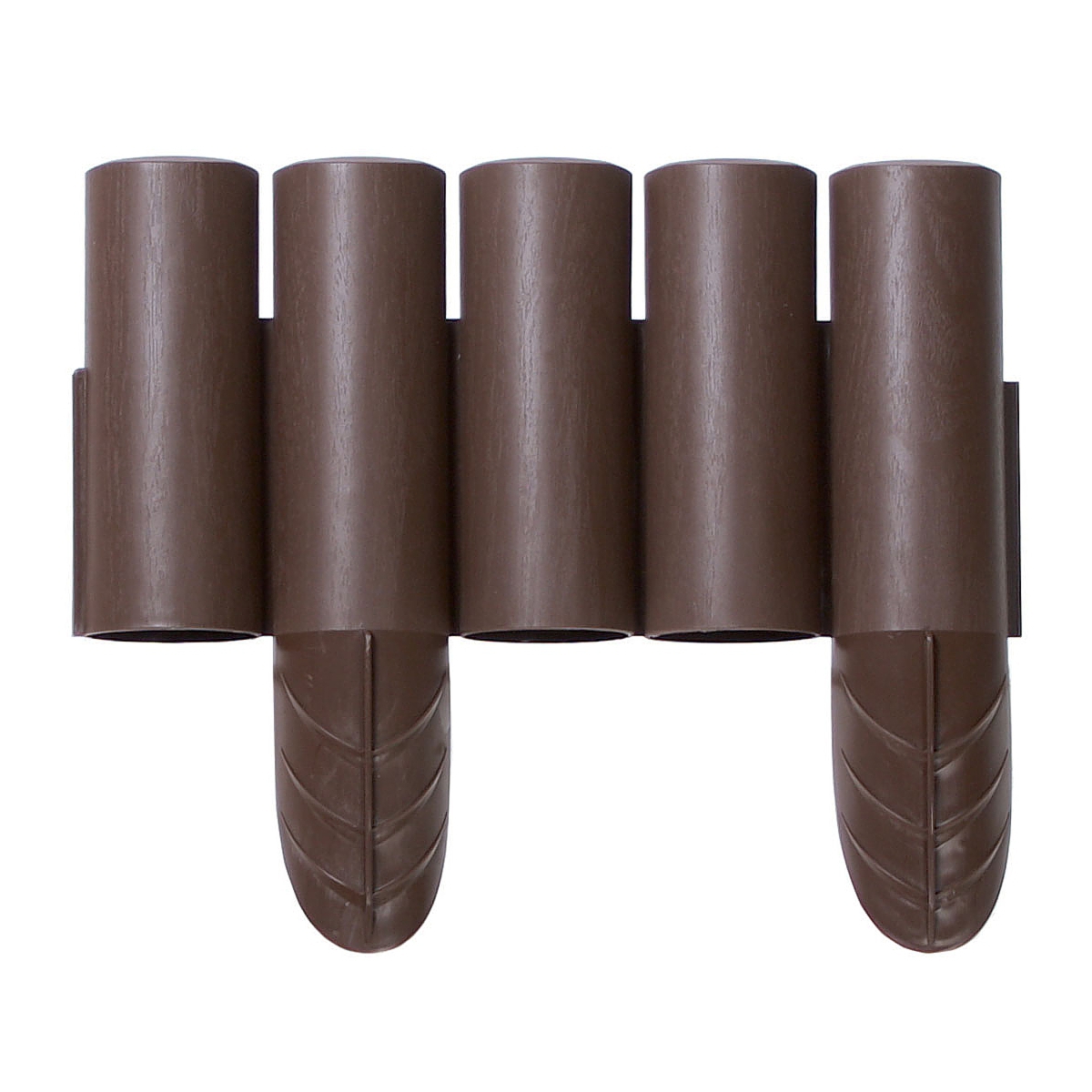 Бордюр для сада Prosperplast Palisada 2,35м коричневый