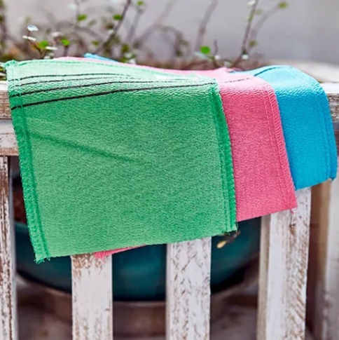 Мочалка SUNGBOCLEAMY Viscose Exfoliating Body Towel №241 3 штуки