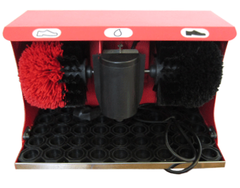 Машинка для чистки обуви XLD-G4a (red)