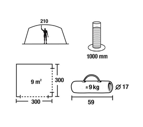 Палатка Green Glade Lacosta