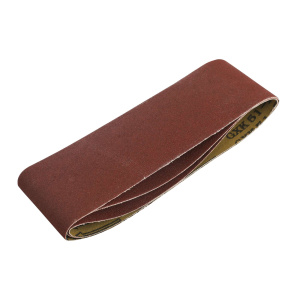 Лента абразивная EDGE by PATRIOT 75х533 мм, Р100, 3 шт в упаковке