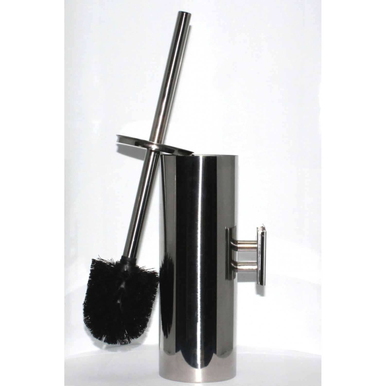 Ершик с настенным креплением Binele Lux сталь, полированный, арт. BW02SP