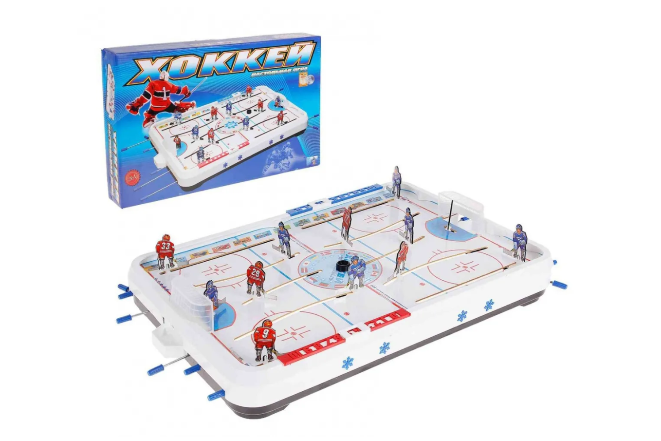 Настольная спортивная игра Омский Завод Электротоваров ОмЗЭТ Хоккей (3М)