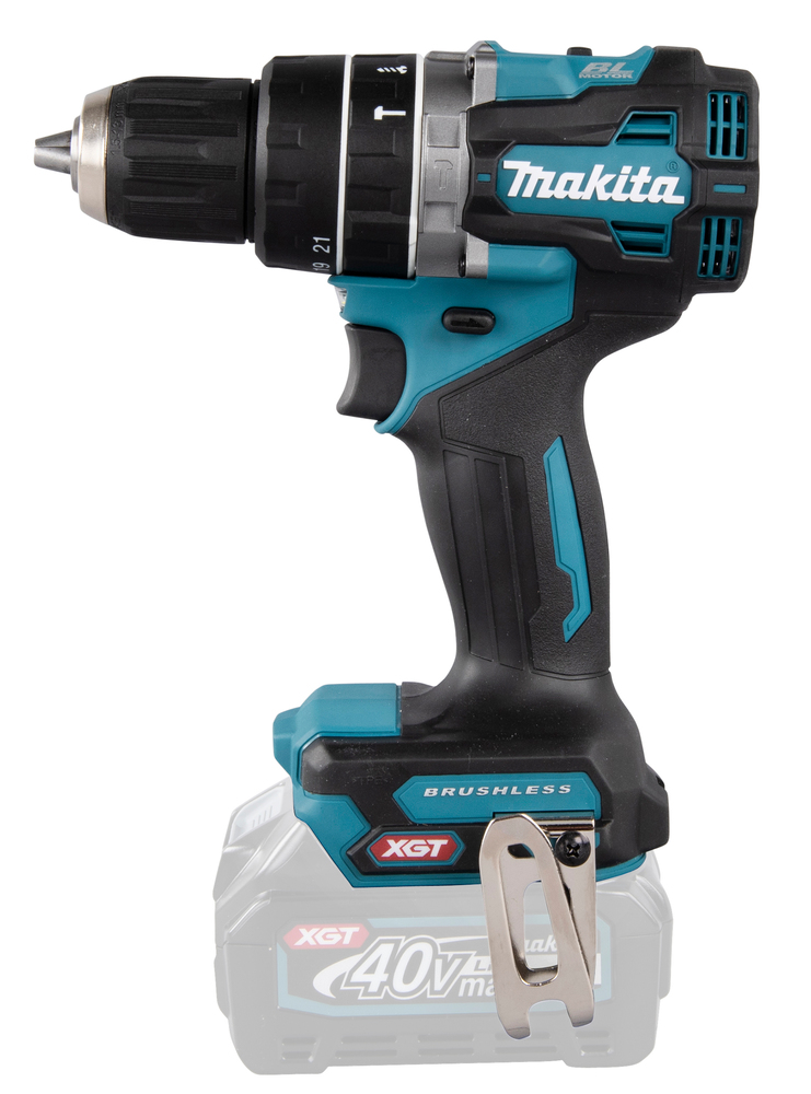 Ударная дрель-шуруповерт аккумуляторная Makita HP002GZ XGT 40В, 65 Нм, 2200 об/мин, без акб и ЗУ