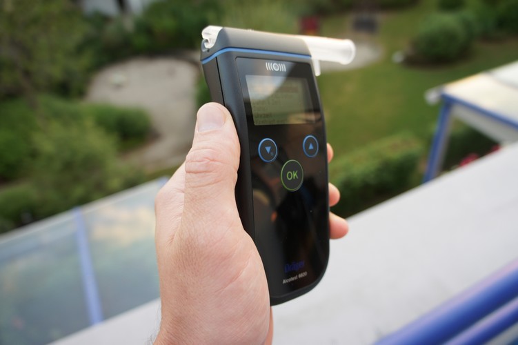 Профессиональный Алкотестер Drager Alcotest 6820 с кабелем для подключения к ПК