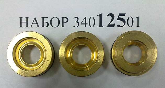 34012501 Набор P 15-125 уплотнения низкого давления D15 (3шт) Elite (KTRI28512)