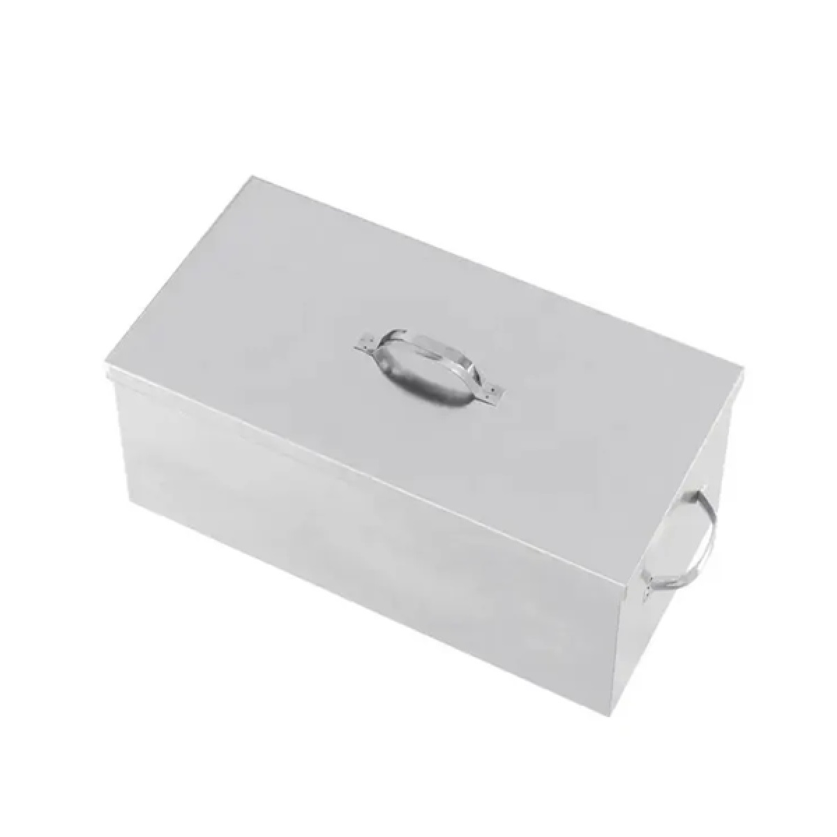 Коптильня двухуровневая горячего копчения (500х250х200 мм), металл 0,8 мм, 2 уровня, УЗБИ