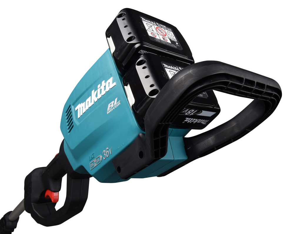 Высоторез аккумуляторный Makita DUA301Z LXT BL 2х18В, 1400 Вт, 12"/30 см, 3/8", 1,1 мм, 20 м/с, инстр.натяж., BL, без акб и ЗУ