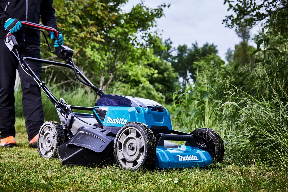 Газонокосилка аккумуляторная Makita DLM532Z LXT 18 В X2, 53 см, 70 л, без акб и ЗУ