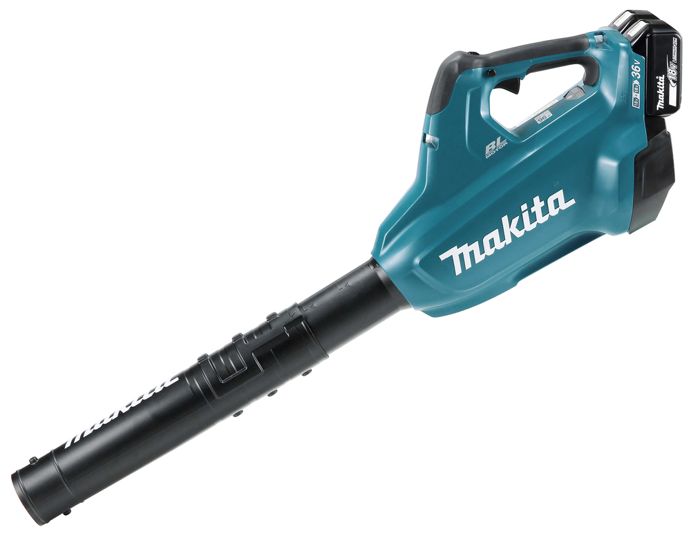 Аккумуляторная воздуходувка Makita LXT DUB362Z 18В X2, 54 м/с, 13,4 м2/мин, без акк. и З/У
