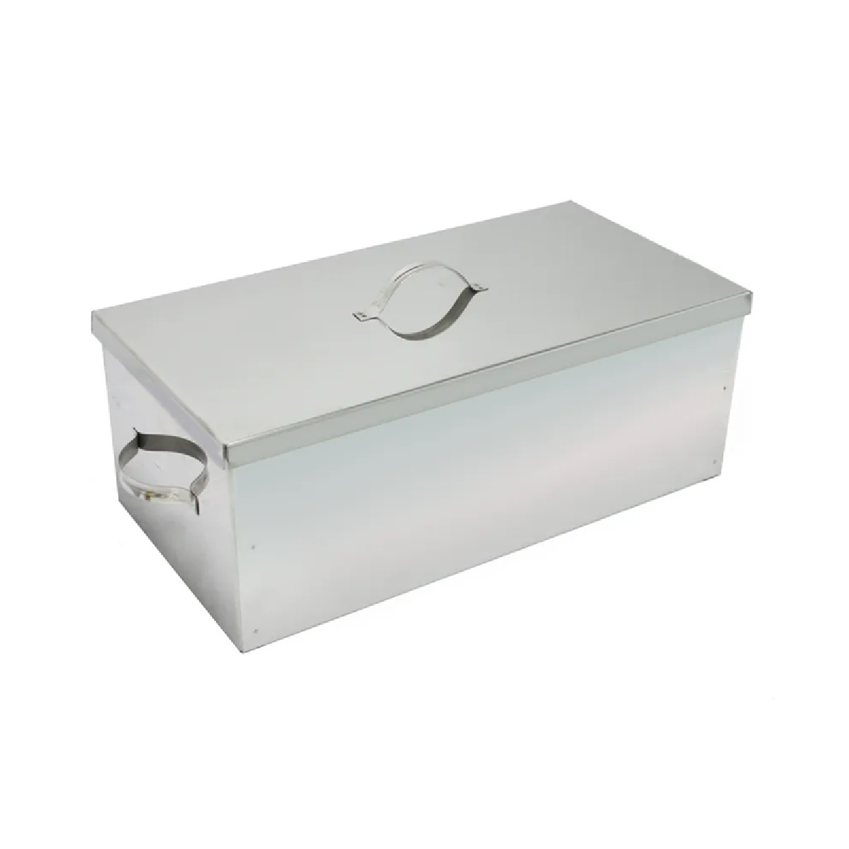 Коптильня двухуровневая горячего копчения (500х250х200 мм), металл 0,8 мм, 2 уровня, УЗБИ