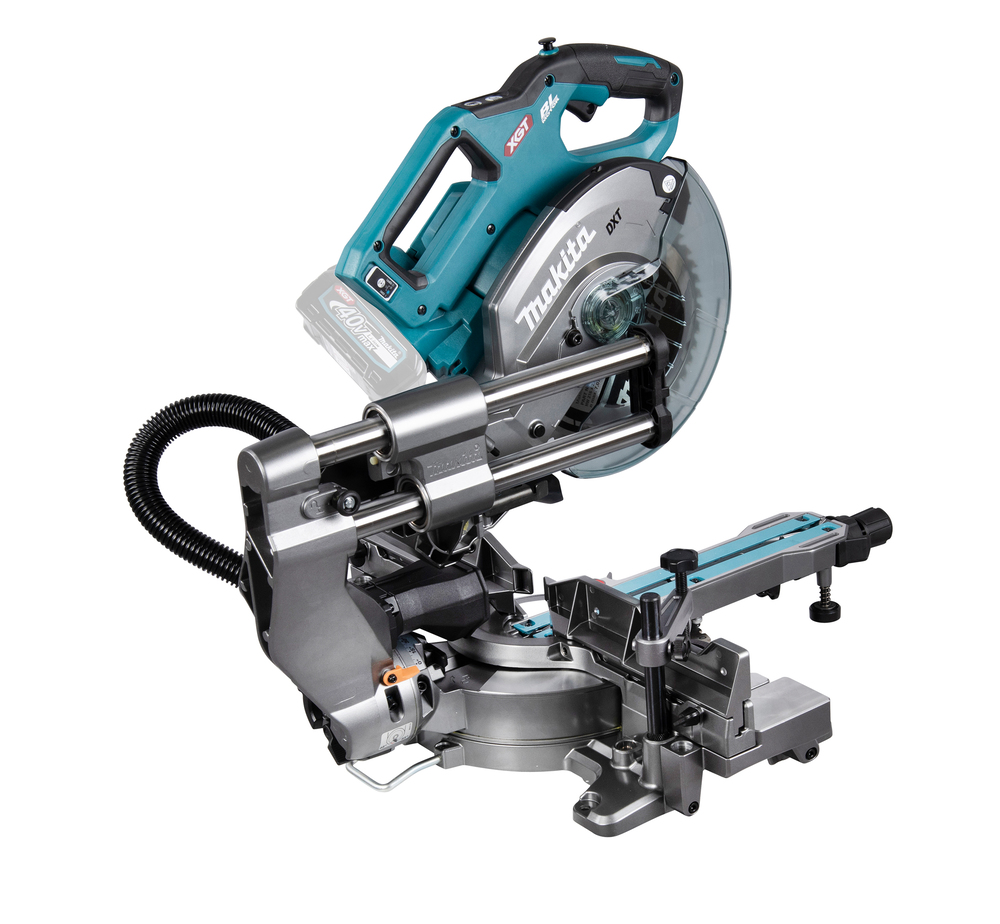 Пила торцовочная аккумуляторная консольная Makita LS002GZ01 XGT 40В, 216 мм, без акб и ЗУ