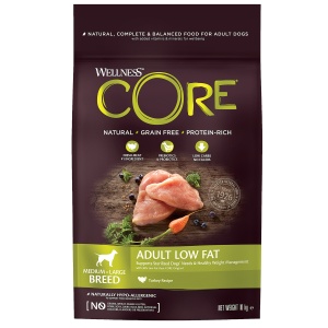59907 Корм со сниженным содержанием жира из индейки для взрослых собак средних и крупных пород 10 кг