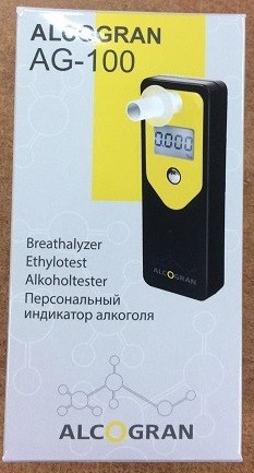 Персональный алкотестер Алкогран AG 100