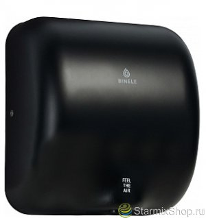Сушилка для рук ВINELE hSpeed высокоскоростная матовая, черная