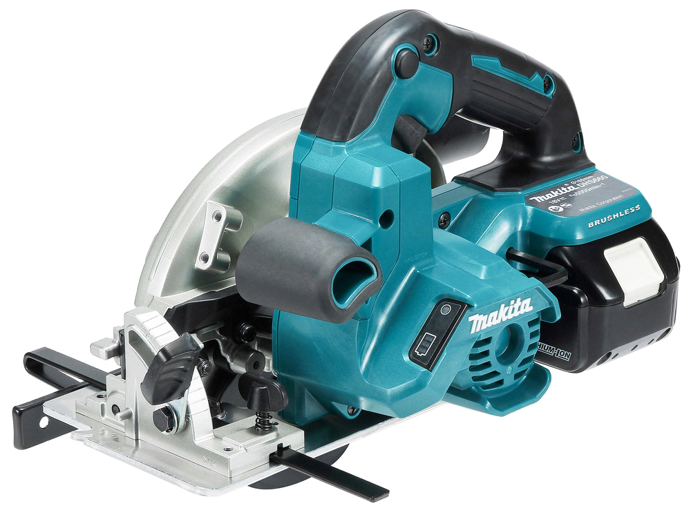 Пила дисковая аккумуляторная Makita DHS660Z LXT 18В, 165 мм, 5000 об/мин, без акб и ЗУ