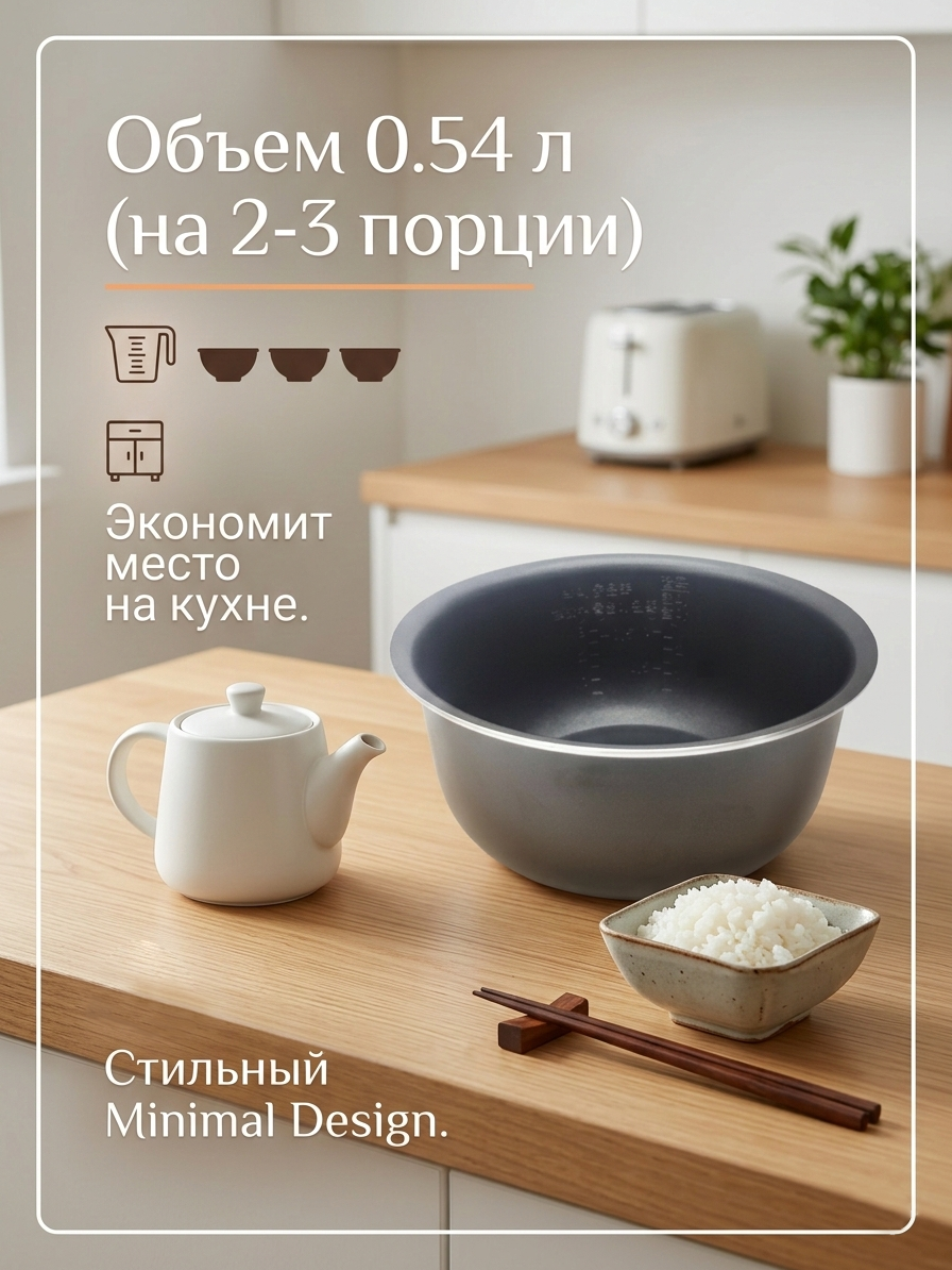 Рисоварка Cuckoo CR-0375FW на 3 порции