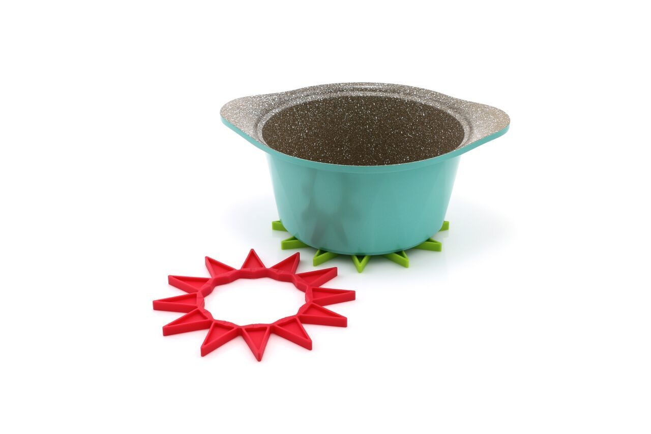 Силиконовая подставка - трансформер под горячую посуду № 10