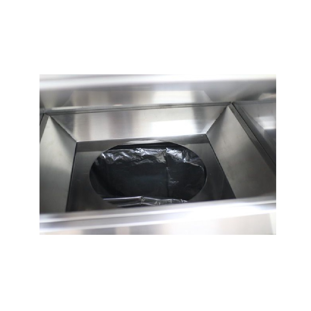 Урна для фудкорта "Мега-3" с порошковой покраской по каталогу Ral