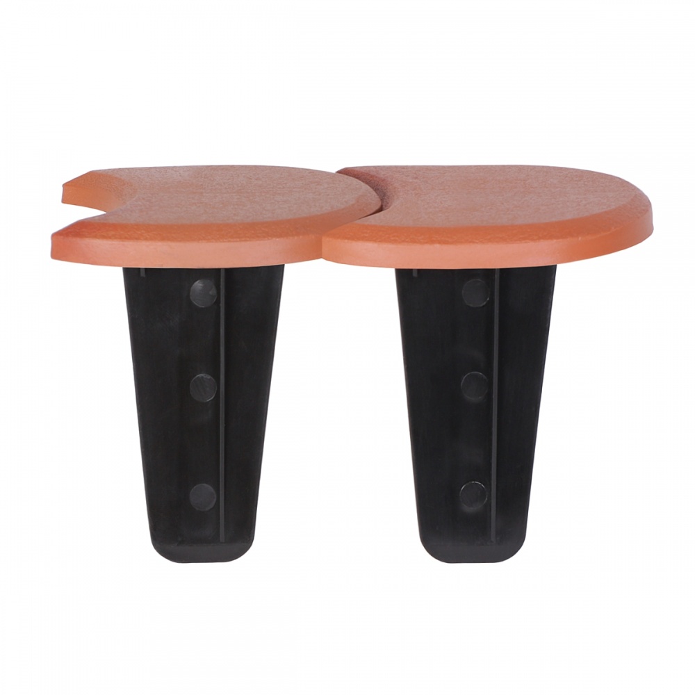 Ограждение для клумбы Prosperplast Palisada 3,8 м терракотовый