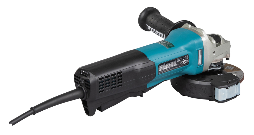Угловая шлифовальная машина электрическая Makita GA5095X01 1900 Вт, 125 мм, 11500 об/мин