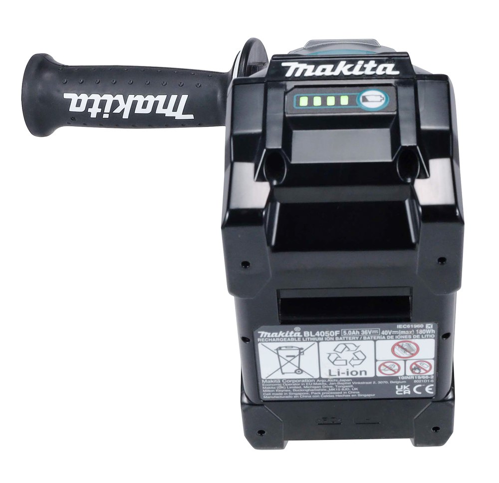 Угловая шлифмашина аккумуляторная Makita GA050GZ XGT BL 40В, 125 мм, 11000 об/мин, без акб и ЗУ
