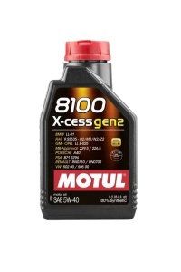 Моторное масло MOTUL 8100 X-cess GEN2 5W-40 (1 л.)