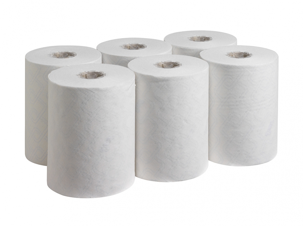 Бумажные полотенца в рулонах Kimberly-Clark Scott Control Slimroll 6621, однослойные