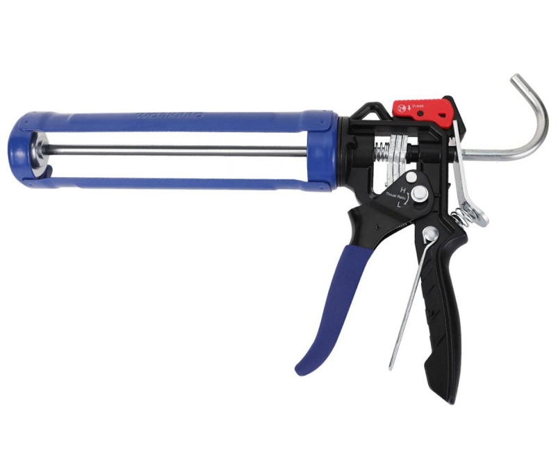 Пистолет для герметика 230 мм  сверхмощный  WORKPRO