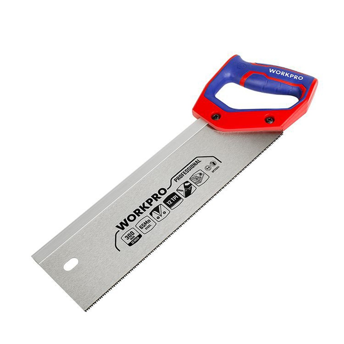 Ножовка по  дереву 300 мм с обушком WORKPRO