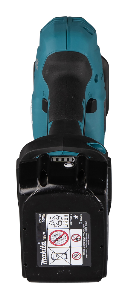 Пила сабельная аккумуляторная Makita DJR189Z LXT BL 18В, ход 22мм, рез 255мм, XPT, электрический тормоз, регулировка оборотов, поддержание оборотов под нагрузкой, бесключевая смена полотна, подсветка, без акб и ЗУ
