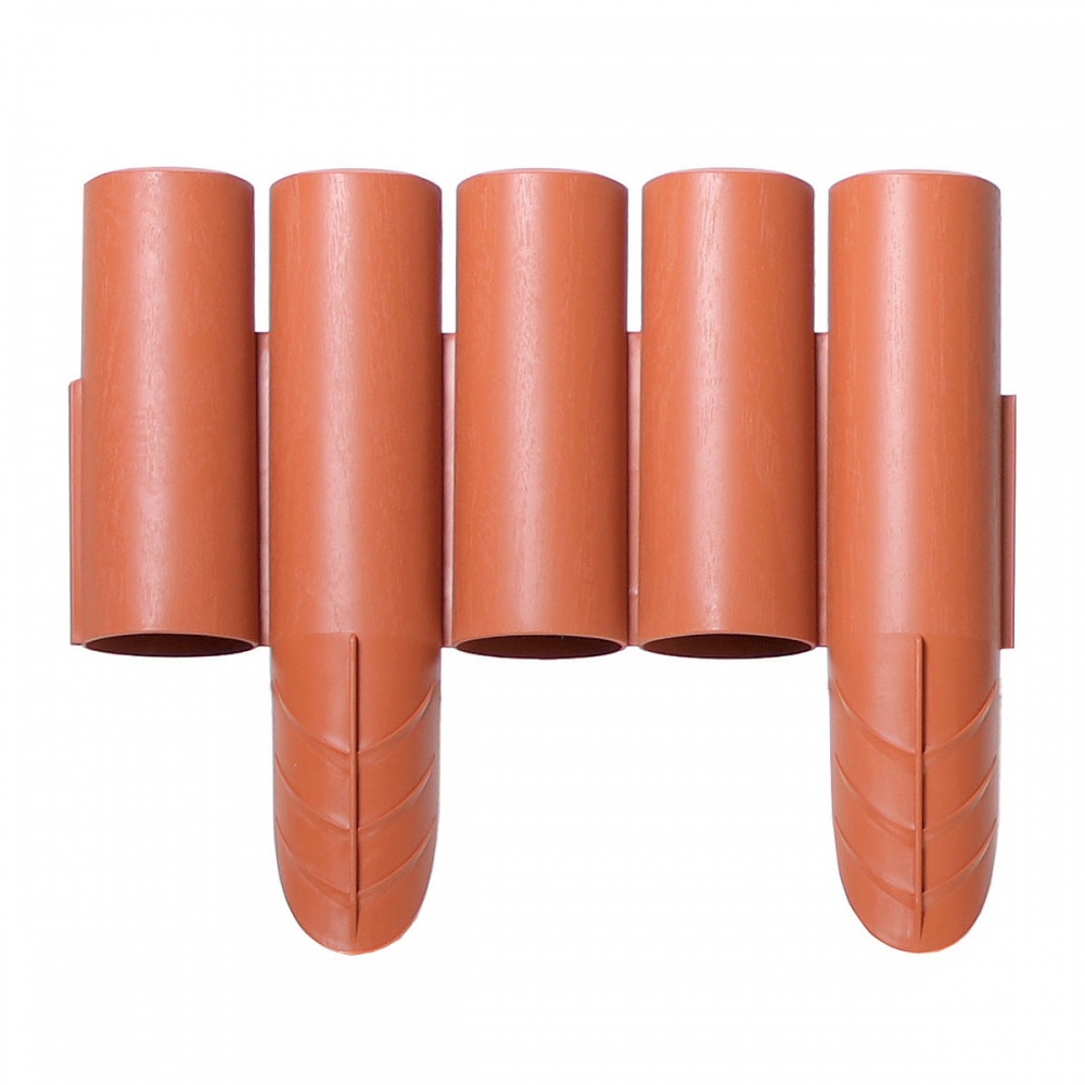 Бордюр для сада Prosperplast Palisada 2,35 м терракотовый