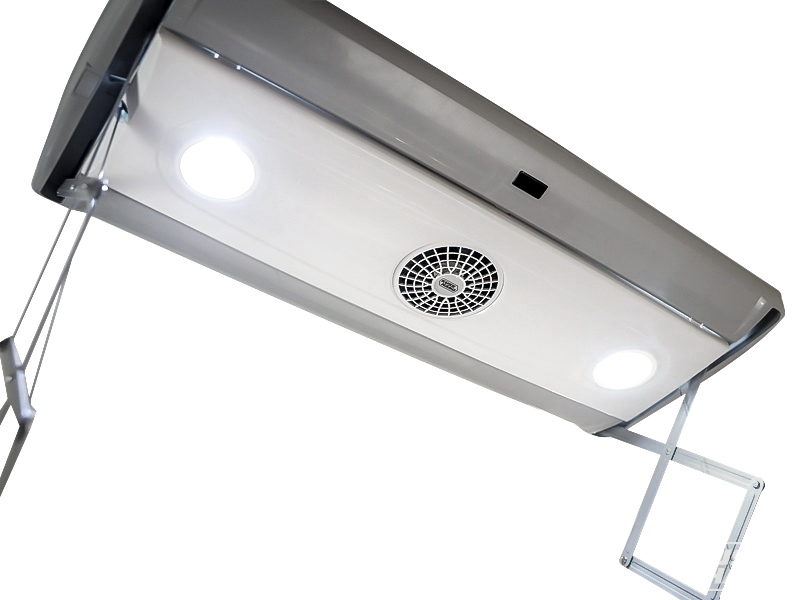 Электрическая потолочная сушилка для белья со встроенным светильником и вентилятором Gochu PSN-AH10A