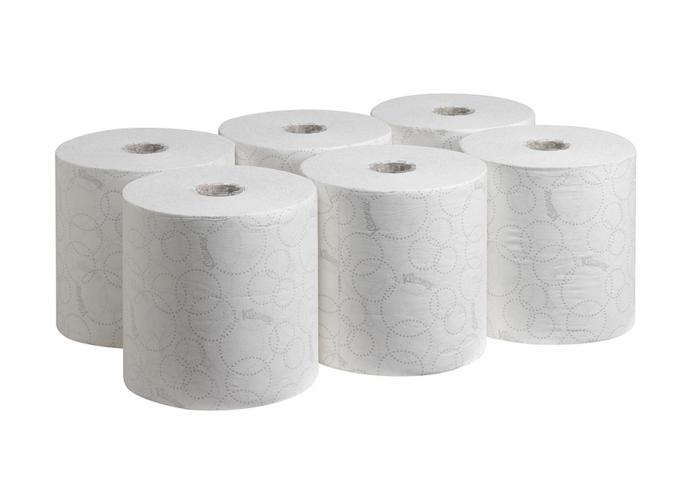 Бумажные полотенца в рулонах Kimberly-Clark Kleenex Ultra 6780, двухслойные